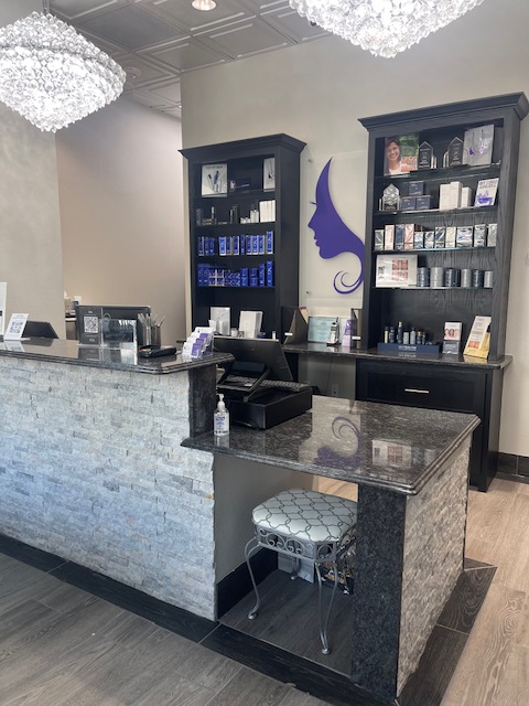 Interior of Med Spa reception