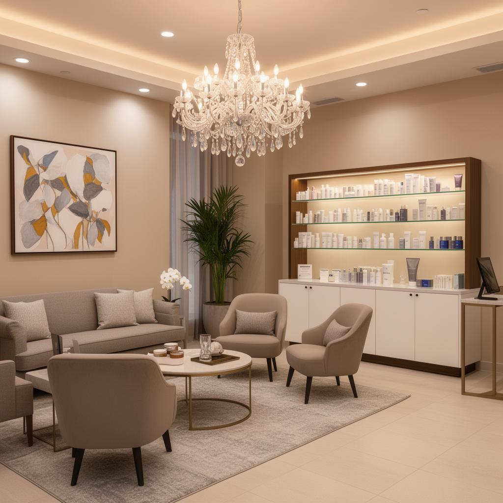 The Med Spa of Flower Mound lounge at their location