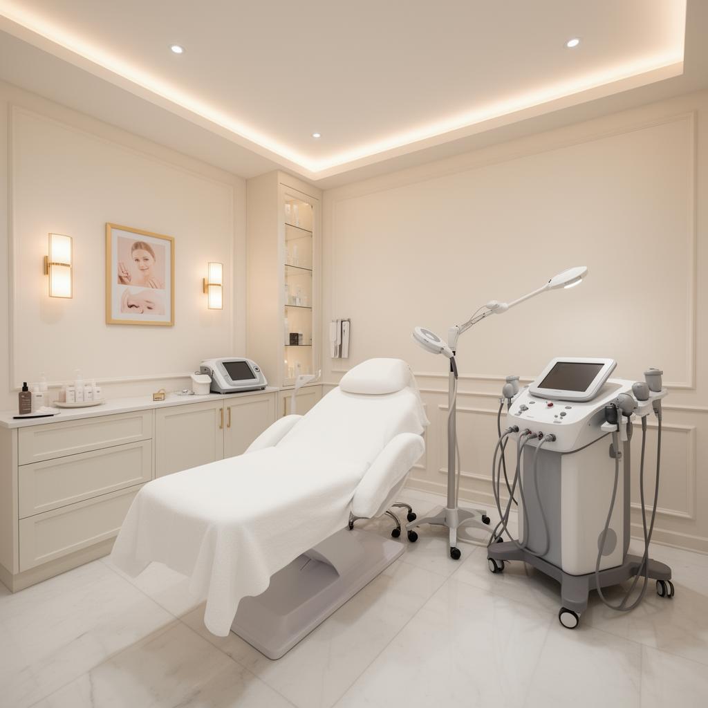 MedSpa of Flower Mound procedure room for facials or injectables