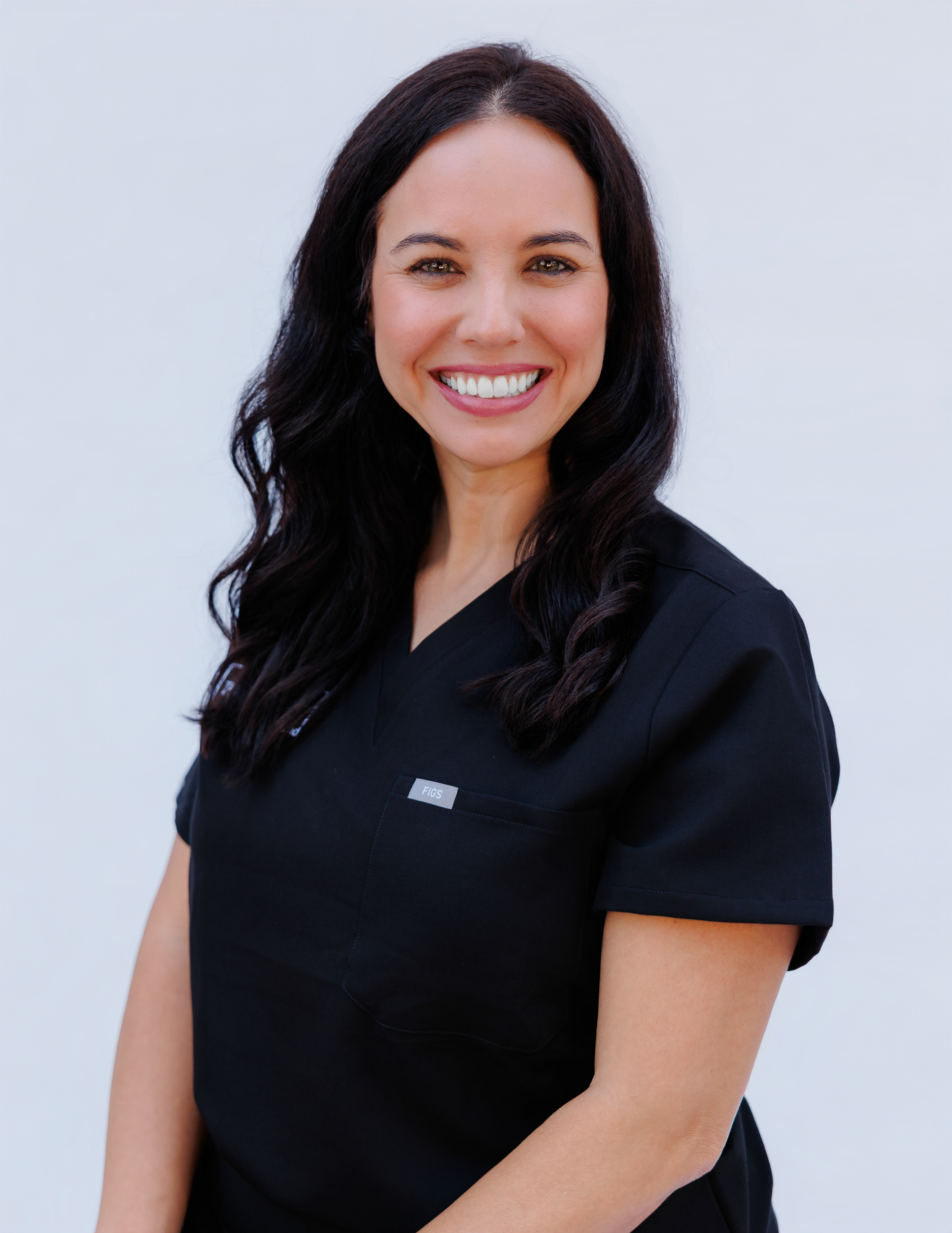 Smiling portrait of staff member, Danielle at The Med Spa of Flower Mound