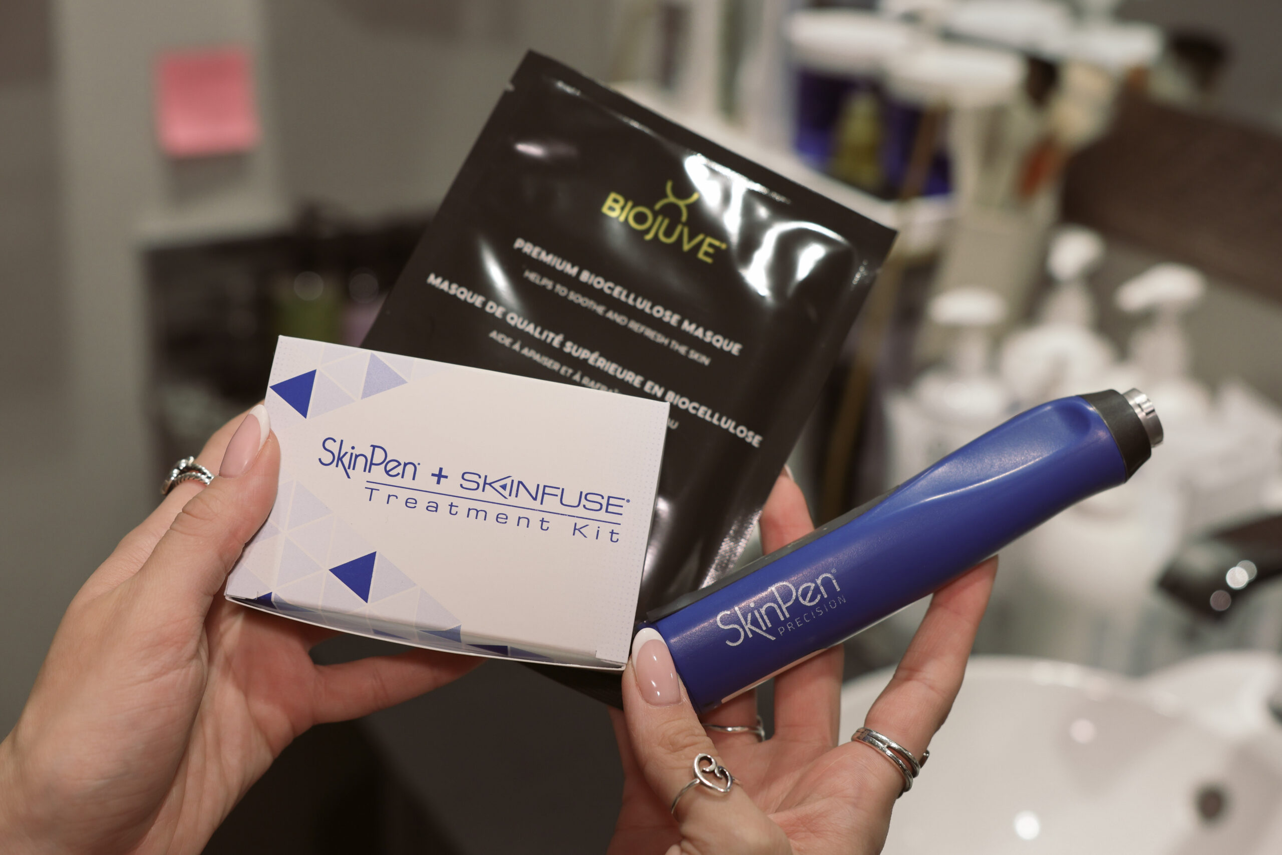 Skinpen supplies image for microneedling